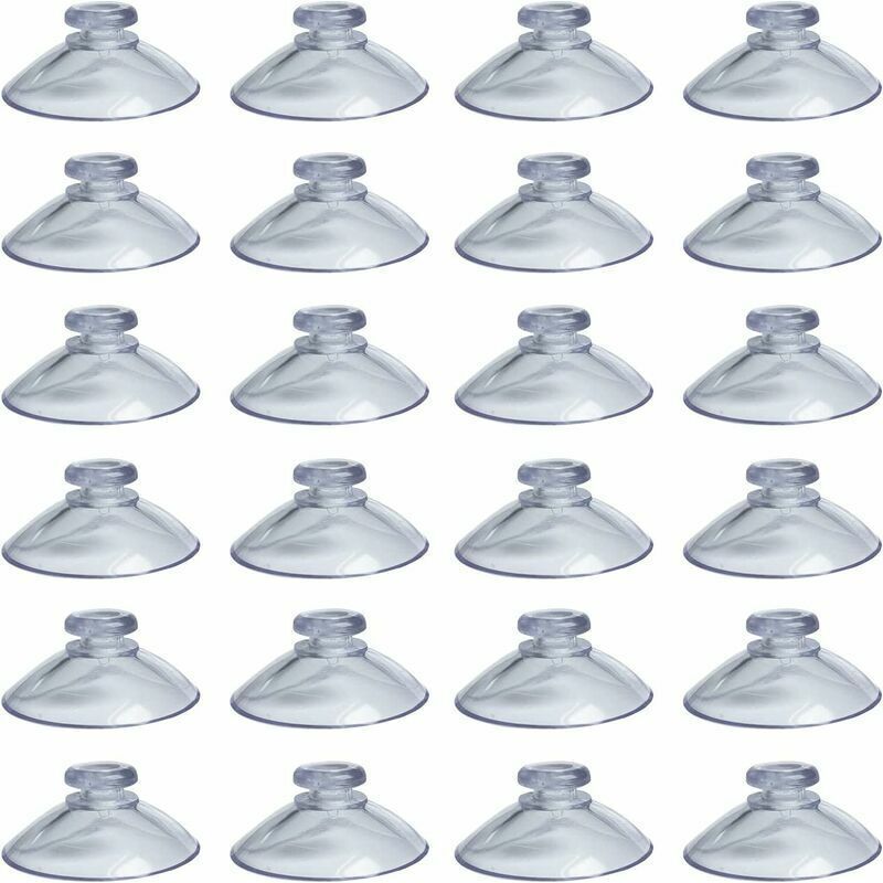 50 Stück 30 Mm Transparente Saugnäpfe, Pvc-kunststoff-saugnapfpads Ohne Haken