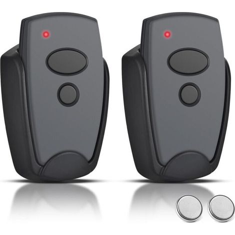 Bardusch-télécommande Pour Porte De Garage 868,3 Mhz - Compatible Avec Marantec D302-868, D304-868, D382-868, D384-868, D384-868, D323-868, 2 Canaux, 2 Pièces
