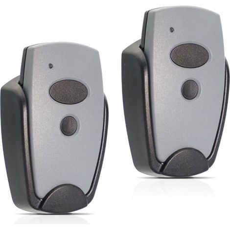 Bardusch Lot De 2 Télécommandes Pour Ouvre-porte De Garage Marantec 868,3 Mhz, 2 Canaux, Compatible Avec Marantec Digital 302 384 304 313 321 323 131