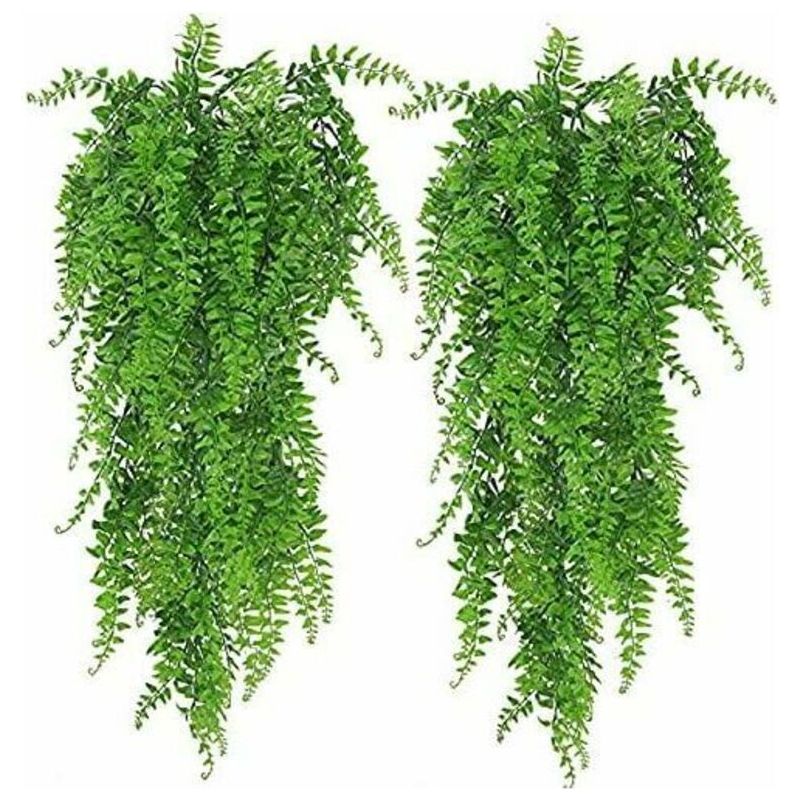Künstliche Bostonfarn-pflanzen, Künstliche Hängepflanzen Für Die Wand, Dekoration Für Zuhause Und Draußen, Herbstdeko