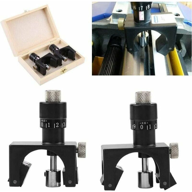 Zum Schneiden, Magnetische Hobelmesser-einstellvorrichtungen, 2-teilige Hobelmesser-einstelllehre. Holzbearbeitungswerkzeug. Zubehör Für Abricht- Und Dickenhobelmaschinen.