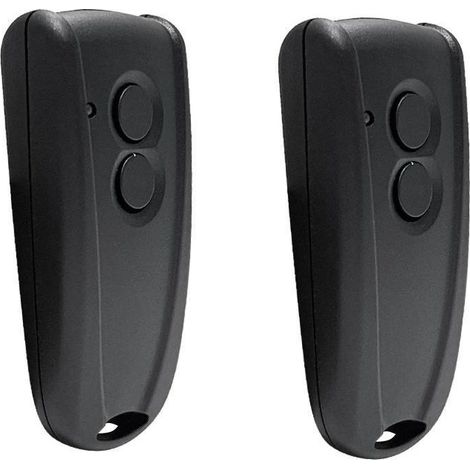 Télécommande De Porte De Garage 433 Mhz 2 Pièces, Compatible Avec La Télécommande De Porte De Volet Roulant Sans Fil À 2 Boutons Rse2 Rsc2