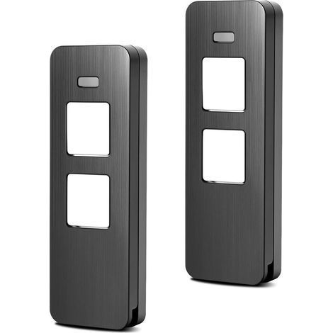 868mhztelecommande Portail,telecommande Compatible Avec Somloq2,4 Canaux Télécommande Porte De Garage Pour 4018v000 4/4015862001900/s10019-00001,lot De 2