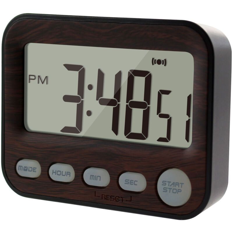 Countdown-timer – Kochtimer – Magnetische Digitalstoppuhr Mit Großem Led-display – Akustische Erinnerung Für Lernen, Kochen, Sport, Kinderschulzeit