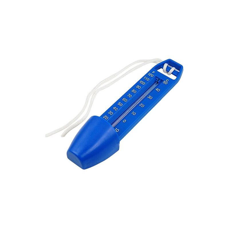 Schwimmendes Pooltemperaturmessgerät, Poolwasserthermometer, Kabelloses Kunststoffmessgerät, Kunststoffbadewanne