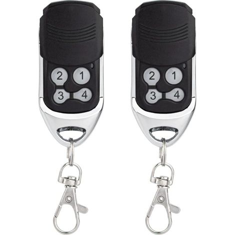 Télécommande Pour Ouvre-porte De Garage Compatible Avec Les Émetteurs Portables 433 Mhz Ditec Gol4 Bixlp2 Bixls2 Bixlg4 (code Tournant), Lot De 2