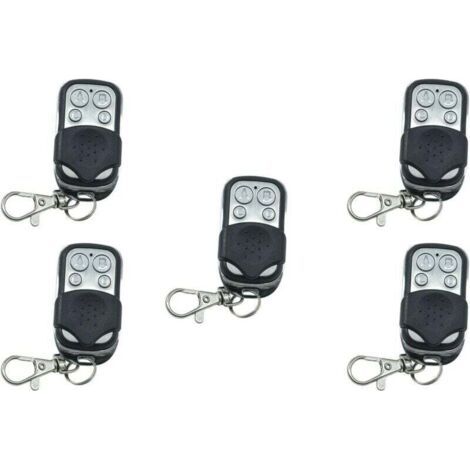 Green Mobility-5er-pack 433 Mhz Universal-fernbedienung Für Garagentore – 4-kanal-fernbedienung – Kompatibel Mit 433 Mhz Frequenzcode – Handsender – Einfache Einstellung Für Garagentoröffner