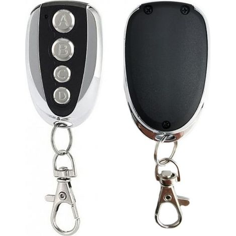 Lot De 2 Télécommandes 433 Mhz Pour Ouvre-portail Coulissant – Émetteur Auto-apprenant – Portée 50-100m – Compatible Avec Modèles Pt2260/hs2260 - 13treize