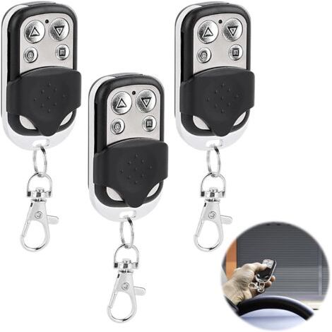 Télécommande De Porte Automatique, Kit 3 Fréquences, 433,92 Mhz, Télécommande De Porte Universelle, Télécommande De Porte Universelle À 4 Boutons, Télécommande De Porte Automatique