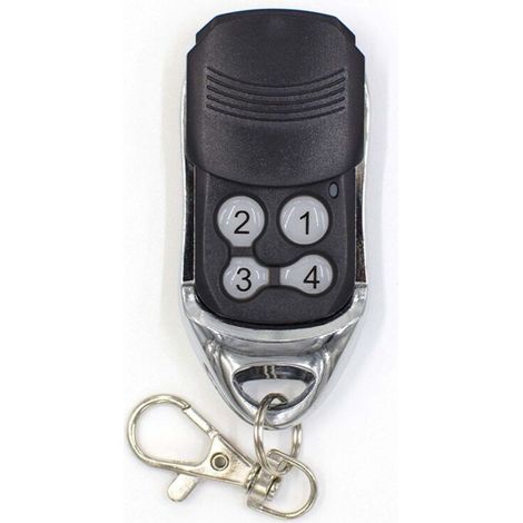 Sepsha – Télécommande Universelle Sans Fil 4 Boutons Pour Porte De Garage – Fréquence 433,42 Mhz – Distance 50-100 M – Compatible Avec Récepteurs Rts