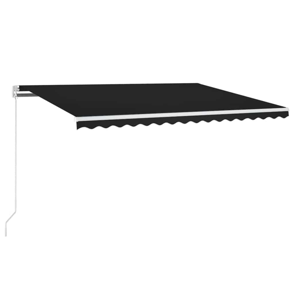 Maison Exclusive - Ausziehbare Markise Anthrazit 450 X 300 Cm Sto