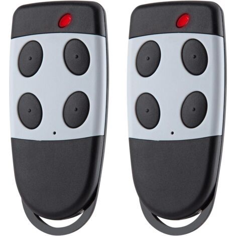 Lan Lot De 2 Télécommandes D'Ouvre-porte De Garage 433,92 Mhz Compatibles Avec Cardin S449 Qz4 Et S449 Qz2