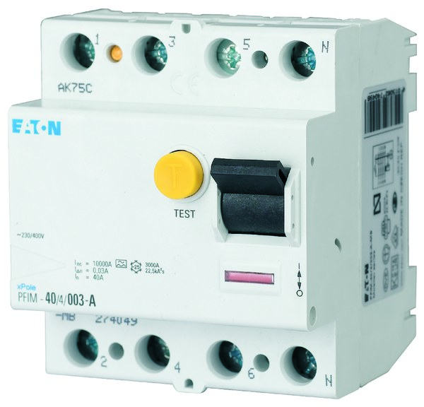 4p 40a 0,03a Fehlerstromschutzschalter Typ Ac Pfim-40/4/003 235410