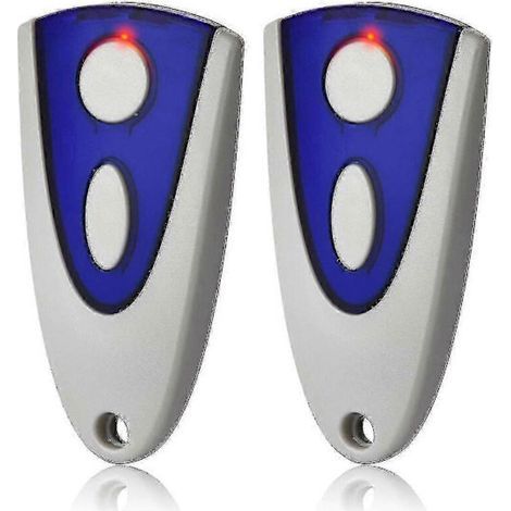 Lot De 2 Télécommandes Pour Ouvre-porte De Garage Novoferm
