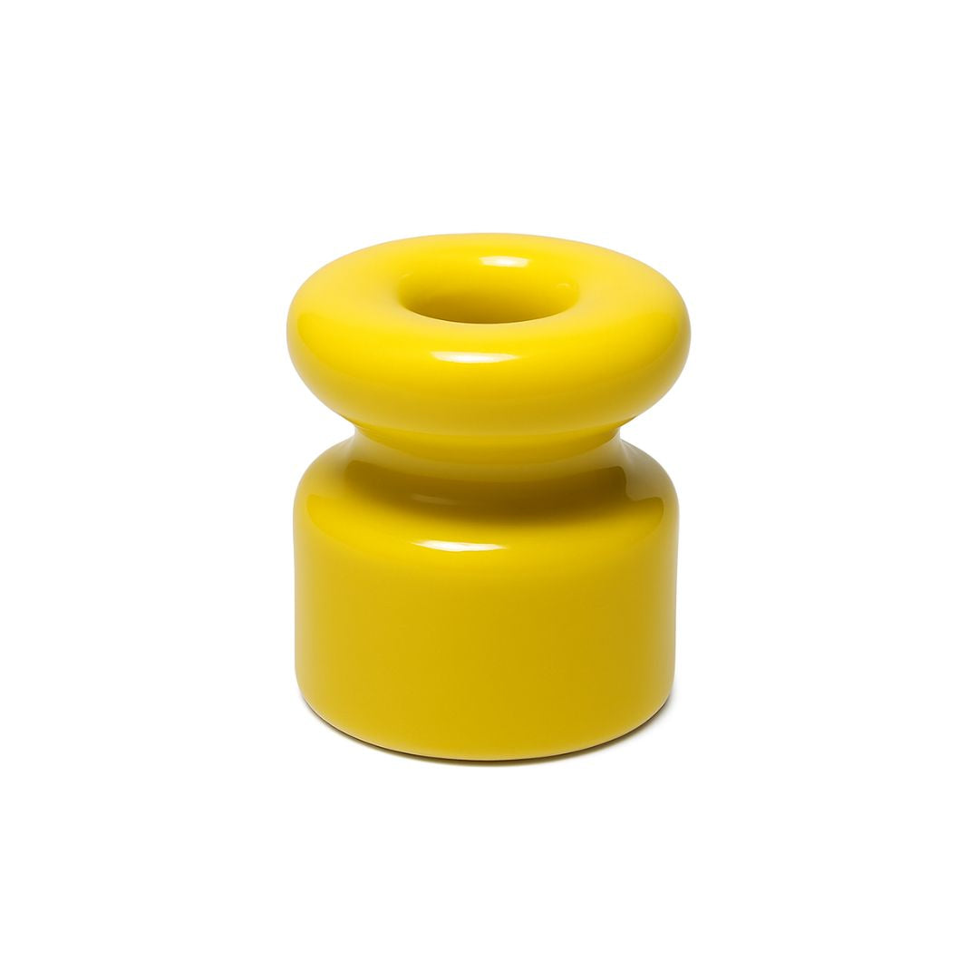 Porzellanisolator Gelb 19x24mm Für Geflochtenes Kabel, 5er-pack