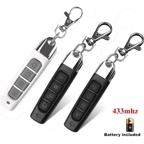 Flammkraft-clé De Porte De Garage, Duplication Du Pouce, Télécommande, Super Duplication, Code Roulant, 433 Mhz, Trois Styles