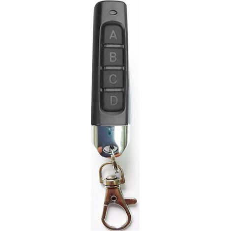 Flammkraft-télécommande Copieuse 433mhz 4 Canaux Pour Portail De Garage, Volet Roulant Et Barrière, Format Mini
