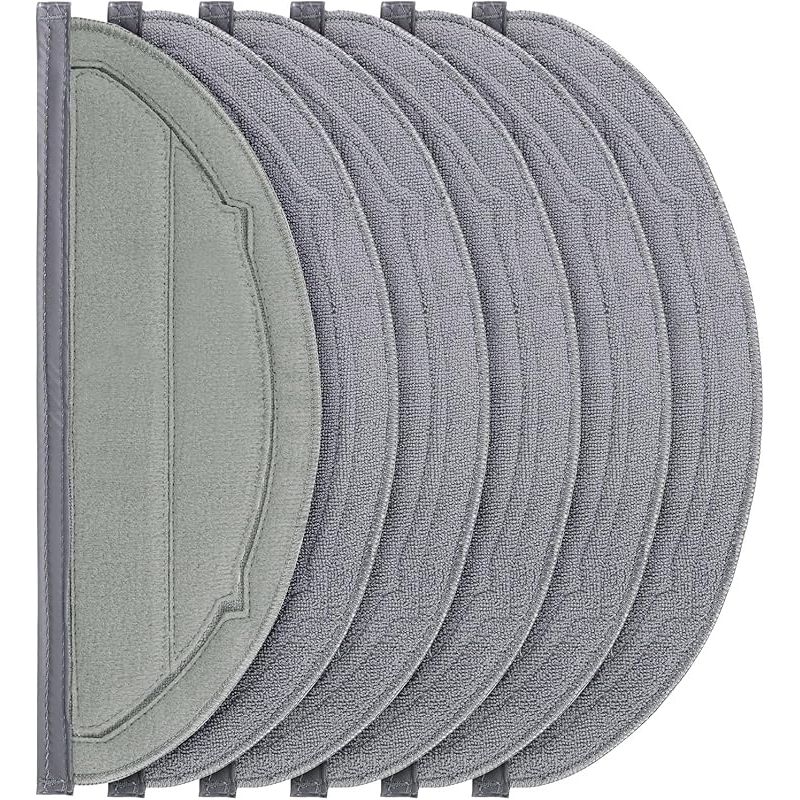 6er-pack Wischpads Für Roborock Q10 S5/s5+ Saugroboter, Wiederverwendbar Und Waschbar, Forehill