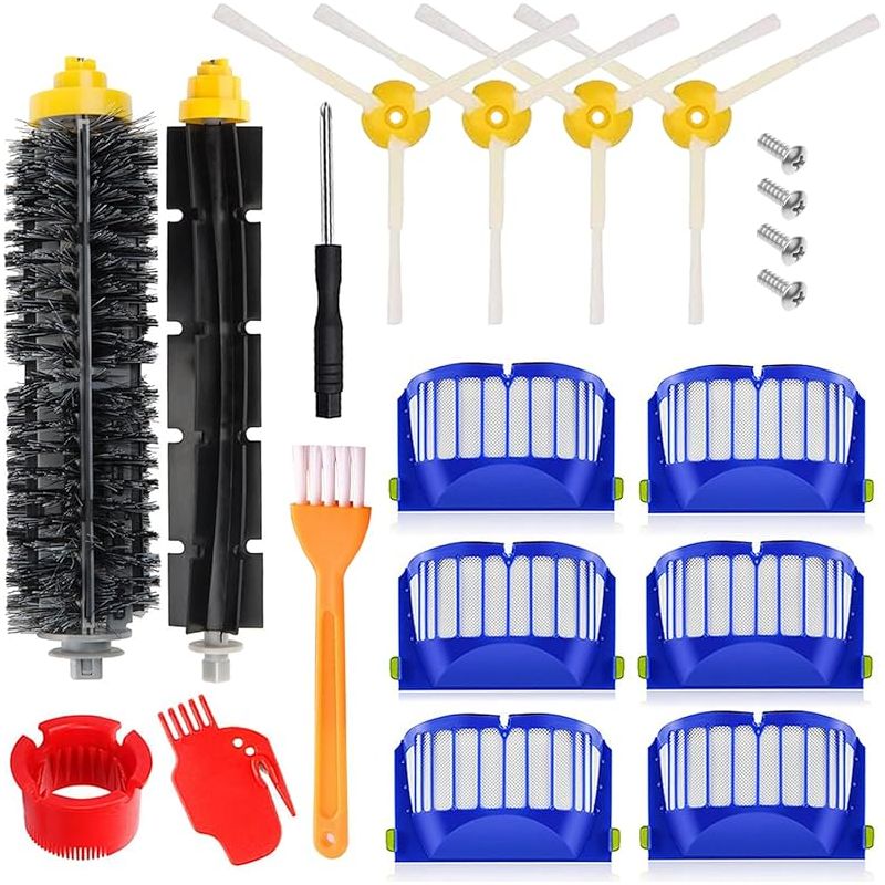 Forehill Zubehörset Für Irobot Roomba 600 604 605 606 610 612 614 615 616 620 621 626 627 630 631 632 639 640 650 651 660 669 670 671 672 675 676 680 681 685 687 689 690 691 692 694 696 697 698