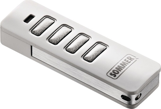 Sommer Drehtorantrieb Twist 350 ( 3200001080 ) 2-flügig Gesamthub 495 Mm