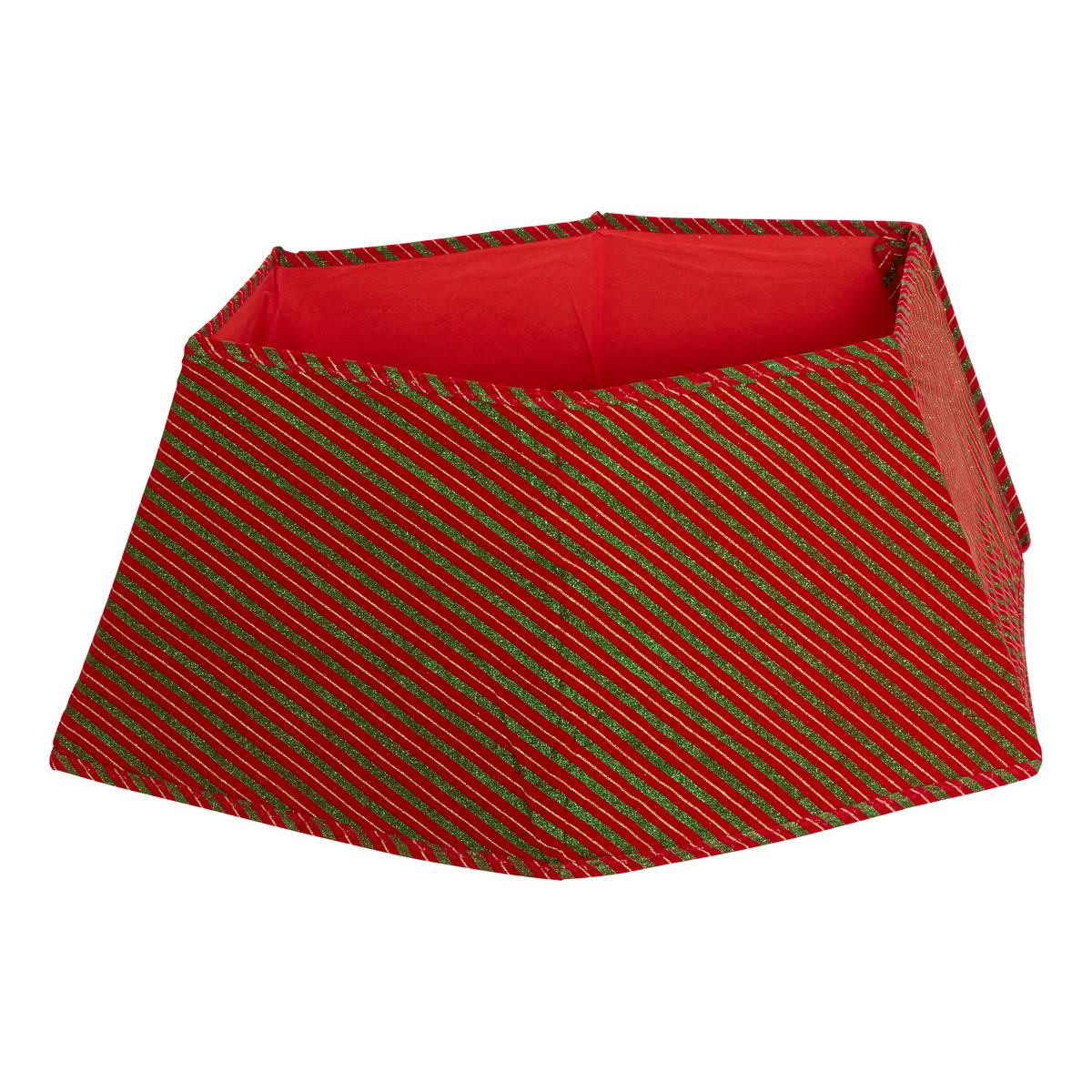 Tannenbaumfuss Gestreift R Vt D70cm - Feeric Lights & Christmas