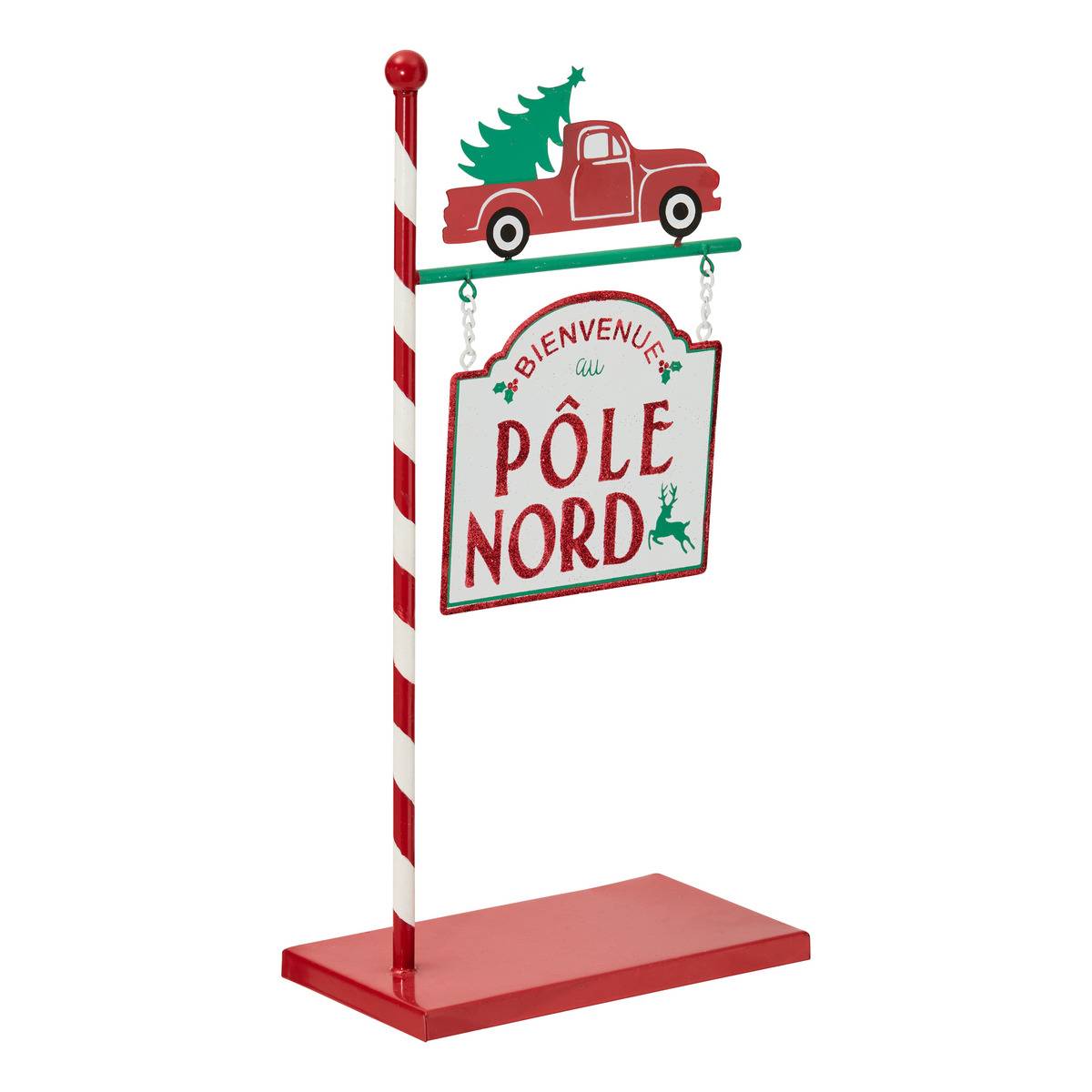 Metal Schild Auto H36 - Feeric Lights & Christmas