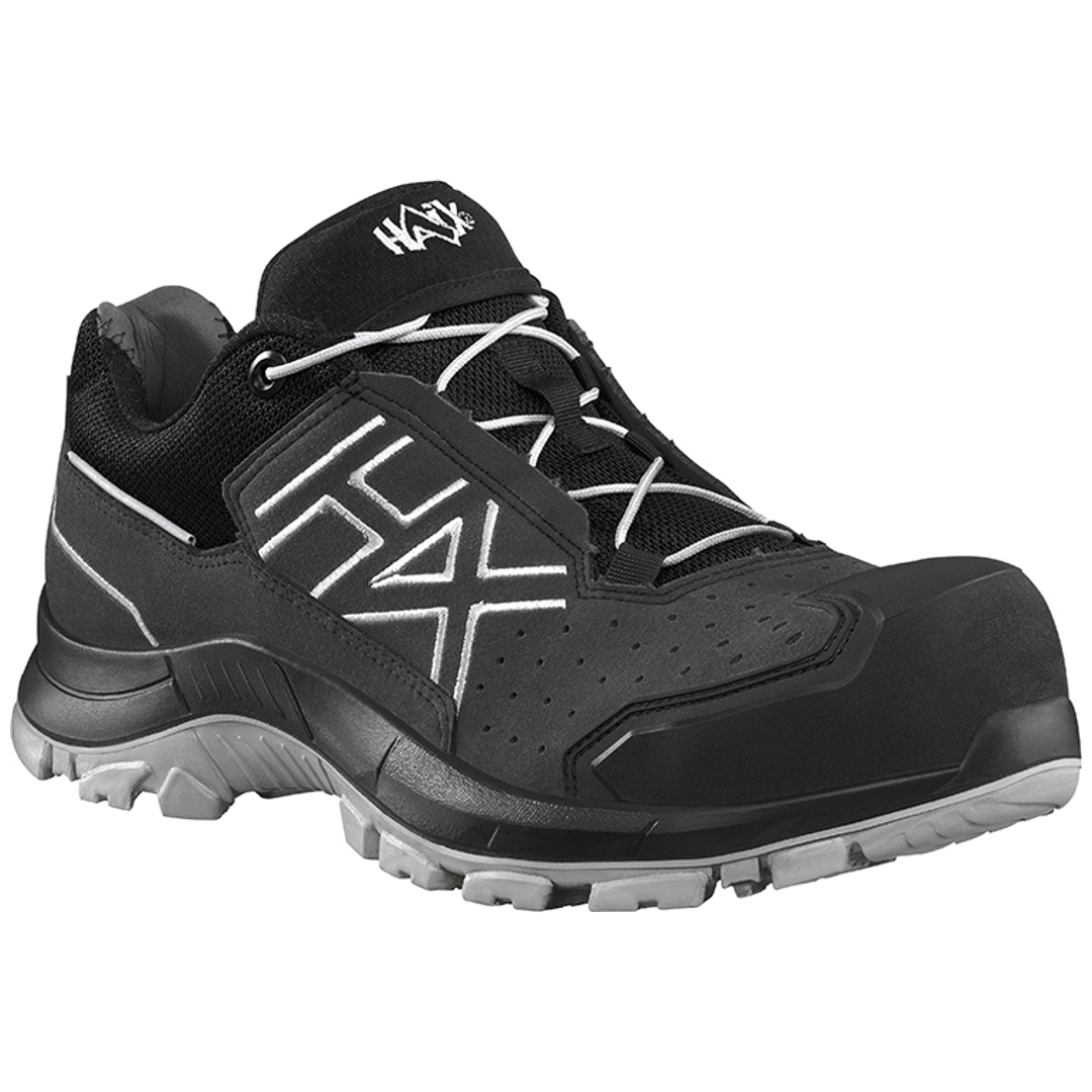 Haix Sicherheitshalbschuh Black Eagle Safety 200 S1ps 610049 Gr. 43,5 Schwarz/grau