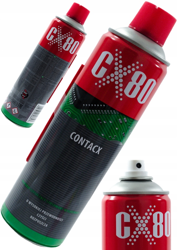 Cx80 Contacx Elektronik-reinigungsflüssigkeit 500 Ml