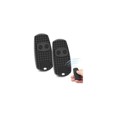 2 Piècestélécommande Pour Top 432, Top 432 Ee, Top 432 Na, 433,92 Mhz Télécommande Pour Portails Pour Telecommande 2 Canaux, Noir