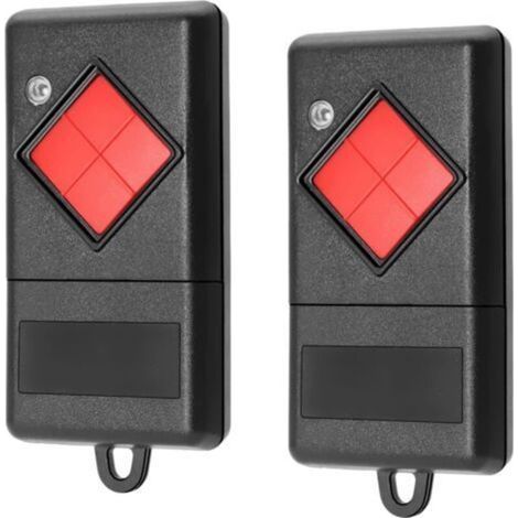 Lot De 2 Télécommandes D'Ouverture De Porte De Garage 40,685 Mhz Pour Dicket Mahs40-01, Mahs40-04, 4 Canaux