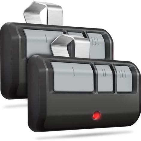 Lot De 2 Télécommandes Universelles Pour Ouvre-porte De Garage Chamberlain Liftmaster Craftsman 893lm 893max 971lm