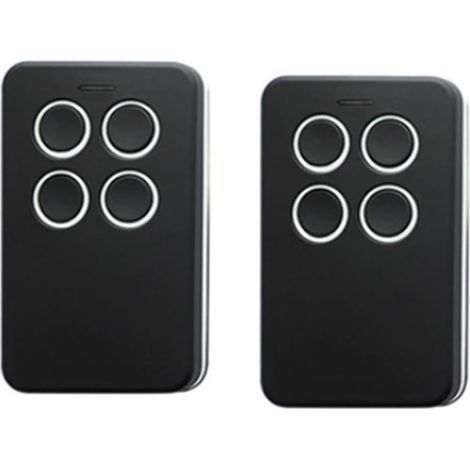 Applicable 2 Télécommandes Universelles Multifréquences Pour Portail De Garage 280-868 Mhz Pour Les Codes Fixes Et Les Parties Du Code Tournant