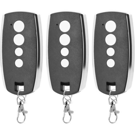 Télécommande Porte De Garage King Gates Stylo 4k - Lot De 3, 433.92mhz, 4 Canaux