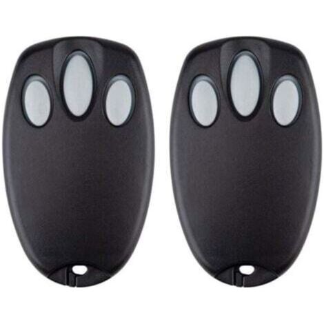 Émetteurs Portatifs Pour Garage Chamberlain/liftmaster/motorlift Ml700 Ml500 Ml850 Merlin+ - Lot De 2 - Compatible 433,92 Mhz