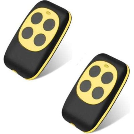Telecommande Garage Universelle Sans Fil Rolling Code 4 Boutons Compatible Codes 2260-2262-pt2264-5326-527-1527-sc5262-ht600-smc918， 2 Articles， Emballage Réparé， Garantie Disponible