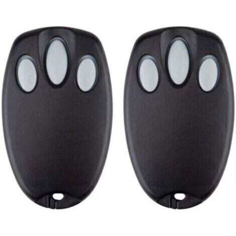 Lot De 2 Télécommandes Porte Garage Chamberlain Liftmaster Merlin+ Ml700 Ml500 Ml850 C945 C840 Pour Ouvre-porte Motorlift 433.92 Mhz