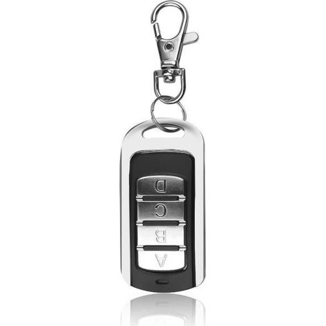1 Pièce Télécommande 4-en-1 Pour Portail Linéaire Act-21 Act-22, Compatible Mct-11 Et Modèles Dh/b, Argent