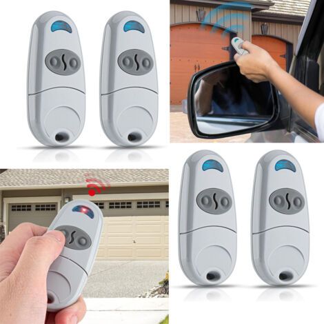 Lot De 4 Telecommande Came Top432na- Fréquence De Code Fixe 433,92 Mhz Télécommande Et Émetteur Mural Pour Motorisations