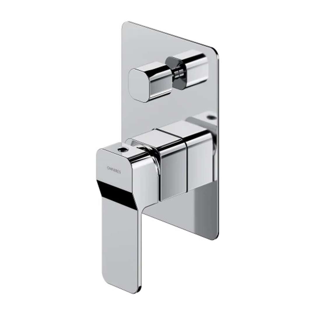 Omnires Slide - Unterputzarmatur Für 2 Verbraucher, Mit Einbaukörper, Chrom Sl7735cr