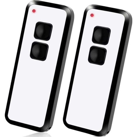 2 Pièces Télécommande De Porte De Garage Pour Novoferm Novotron 522, 524, 502 Max43-2, 512 Mix43-2, Compatible Avec Novoferm Novotron 433,92mhz Télécommande De Portail
