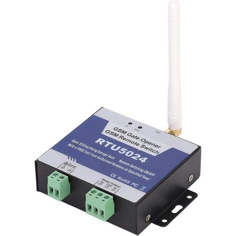 Ouvre-portail Sans Fil Rtu5024 Pour Portes De Garage - Contrôleur D'Accès À Télécommande Gsm