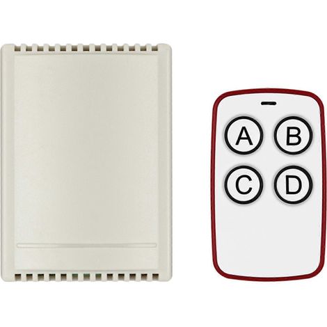 Émetteur Et Récepteur Rf Télécommandé 315/433 Mhz Pour Alimentation 6v À 30v Dc