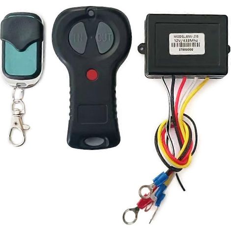 Télécommande Sans Fil De Treuil Dc12v 433mhz Étanche Pour Atv Suv, Avec Interrupteur De Récupération Et Télécommande Manuelle.