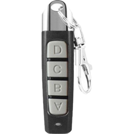 Télécommande Sans Fil 4 Touches 433mhz Pour Porte De Garage - Clonage Et Copie Facile