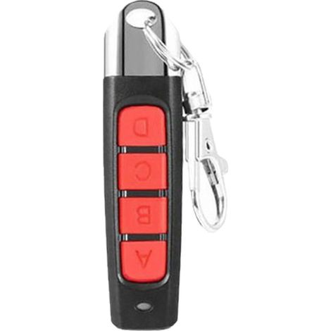 Télécommande Sans Fil 4 Touches 433mhz Pour Portes De Garage - Clonage Et Copie Facile