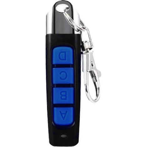 Télécommande Sans Fil 4 Touches 433mhz Pour Porte De Garage - Clonage Et Duplication