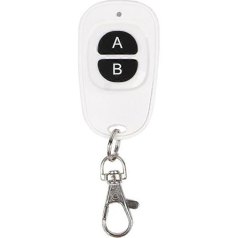 Télécommande Rf Sans Fil 4 Canaux 433mhz Ev1527 Pour Rideaux - 2 Boutons