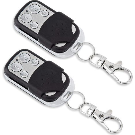Lot De 2 Metteurs De Rechange Pour Porte De Garage 433,92 Mhz 100 % Compatible Avec Novoferm Novotron 502 Max43-2, 504 Max43-4, 512 Mix43-2, Mnhs4