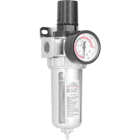Luftdruckregler Mit Integriertem Wasser-öl-abscheiderfilter Und Manometer