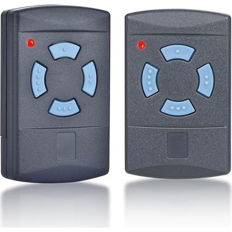 2pcs Télécommande De Garage Hsm4 868 Mhz Avec 4 Boutons Couleur Bleue Remplacer Les Émetteurs Hormann 868 Mhz Hsm2 Hsm4 Hse2 Hs1 Hs2 Hs4 Hsz1 Hsz2 Hsp4 -télécommande Pour Porte De Garage